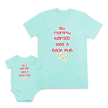 Mom and Baby Matching Outfits I Am Mommy Heart Chain I Am Baby Pacifier Cotton