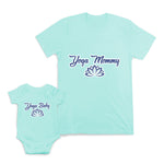Mom and Baby Matching Outfits Best Friend Heart Bow Mom Cotton