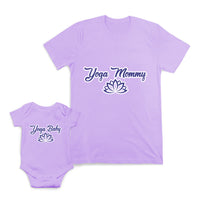 Mom and Baby Matching Outfits Best Friend Heart Bow Mom Cotton