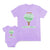 Mom and Baby Matching Outfits Mama Baby Llama Animal Leaves Cotton