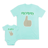 Mommy Baby Thumbs up Emoji