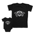 Mom and Baby Matching Outfits Mother Lover Heart Star Cotton