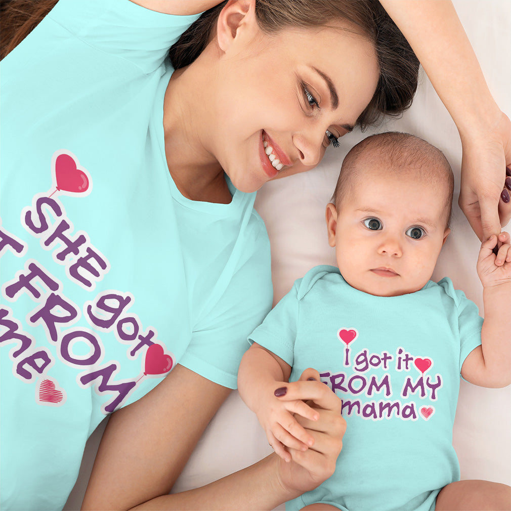 Family Matching Mom And Newborn Baby Matching Outfits Baby Boy