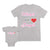 Mom and Baby Matching Outfits Wished and Prayed Heart Miracle Love Cotton