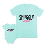 Mom and Baby Matching Outfits Snuggle Dealer Junkie Cotton