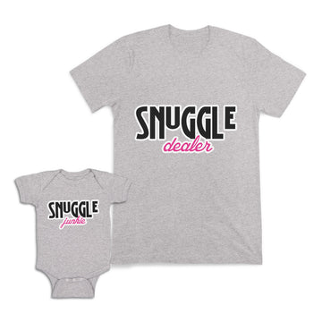 Mom and Baby Matching Outfits Snuggle Dealer Junkie Cotton