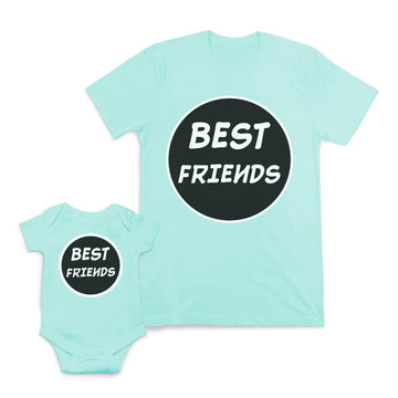 Mom and Baby Matching Outfits Best Friends Big Cotton