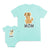 Mom and Baby Matching Outfits Mom Dog Baby Pug Animal Cotton