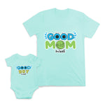 Good Mom Boy Sweet Eyes Leaves