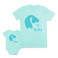 Mom and Baby Matching Outfits Mermaid Mama Mini Cotton