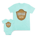 Mom and Baby Matching Outfits Limited Edition Mom Daughter Cotton