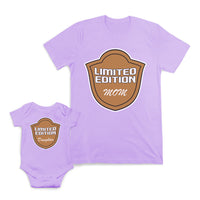 Mom and Baby Matching Outfits Limited Edition Mom Daughter Cotton