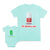 Mom and Baby Matching Outfits Battery Low Battery Fully Charged Smiling Battery