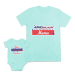 Mom and Baby Matching Outfits American Mama Star Spangled Sweetheart Cotton