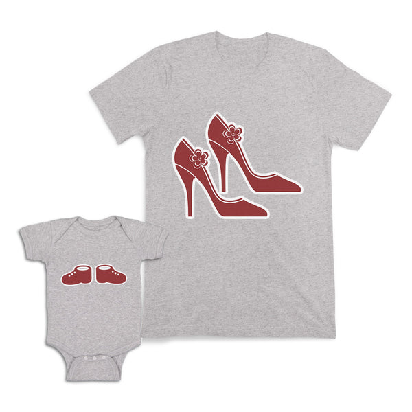 Mom and Baby Matching Outfits Women Baby Shoes Mom Life Children Cotton