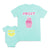 Mom and Baby Matching Outfits Sweet Ice Cream Desserts Sour Lemon Cotton