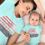 All American Mama Girl Stripes