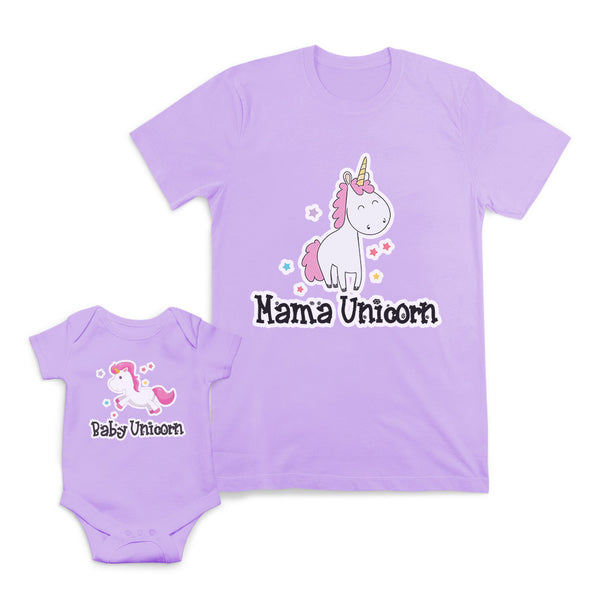 Mama Baby Unicorn Star