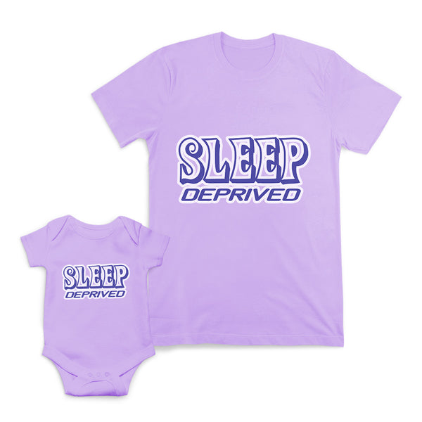 Mom and Baby Matching Outfits Sleep Deprived Mom Cotton
