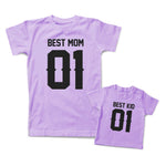 Mommy and Me Outfits Best Kid Mum Mom Mother 01 Cotton