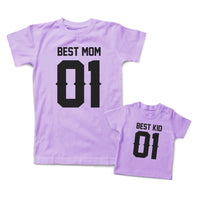 Mommy and Me Outfits Best Kid Mum Mom Mother 01 Cotton