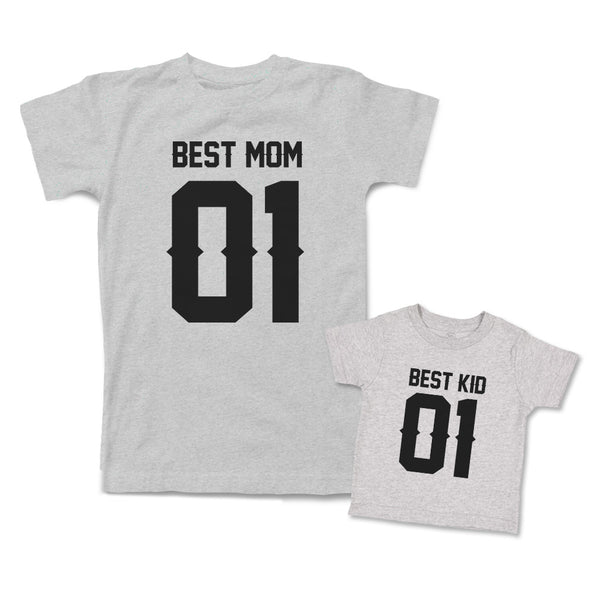 Mommy and Me Outfits Best Kid Mum Mom Mother 01 Cotton