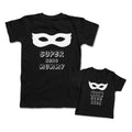 Mommy and Me Outfits Super Mom Super Hero Mummy Mask Cotton