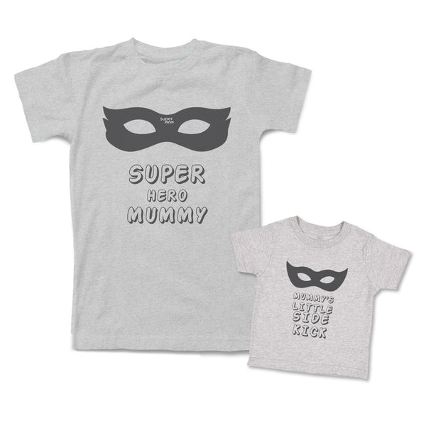 Mommy and Me Outfits Super Mom Super Hero Mummy Mask Cotton