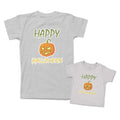 Mommy and Me Outfits Happy Halloween Pumpkin Scary Cotton