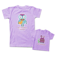Mommy and Me Outfits Mister Monsters Mommy Love Cotton