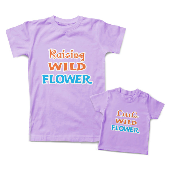 Mommy and Me Outfits Raising Wild Flower Little Cotton