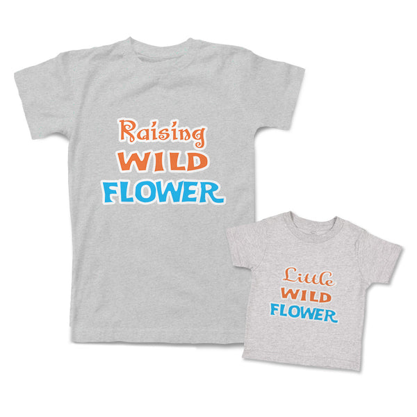 Mommy and Me Outfits Raising Wild Flower Little Cotton