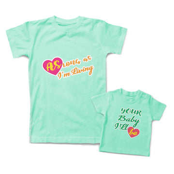 Mommy and Me Outfits Proud Mom of Amazing Kid Child Cotton