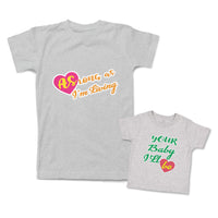 Mommy and Me Outfits Proud Mom of Amazing Kid Child Cotton