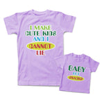 Mommy and Me Outfits I Make Cute Kids and I Can Not Lie Baby Got Snacks Cotton