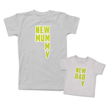 Mommy and Me Outfits New Baby Mummy Love Cotton