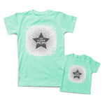 Mommy and Me Outfits I Am Super Mom Baby Star Cotton