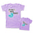 Mommy and Me Outfits Mama Mini Mermaid Star Seashell Cotton