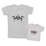 Mommy and Me Outfits Mother Lover Heart Star Cotton