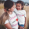 Mommy and Me Outfits Wished and Prayed Heart Miracle Love Cotton