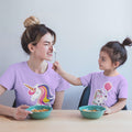 Mommy and Me Outfits Unicorn Fantasy Mother Balloon Cotton