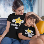 Lucky Star Mom Baby Smiling Star