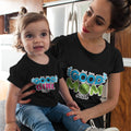 Mommy and Me Outfits Good Mom Girl Sweet Eyes Leaves Cotton