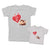 Mommy and Me Outfits Love My Mom Son Monkey with Shades Heart Cotton