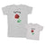 Mommy and Me Outfits Mom Mini Rose Flower Cotton