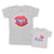 Mommy and Me Outfits Kiss Red Lips Mothers Love Affection Cotton