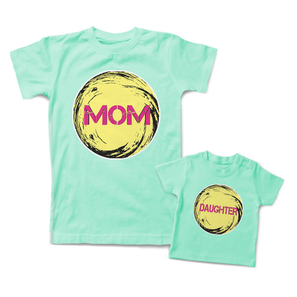 Mommy and Me Outfits Mom Daughter Love Mother Cotton