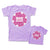 Mommy and Me Outfits Big Blind Wheel Cotton