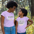Mommy and Me Outfits I Get It from My Mama Flowers Cotton