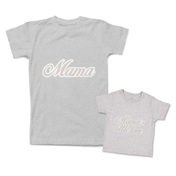 Mommy and Me Outfits Mama Little Love Mamas Little Love Cotton
